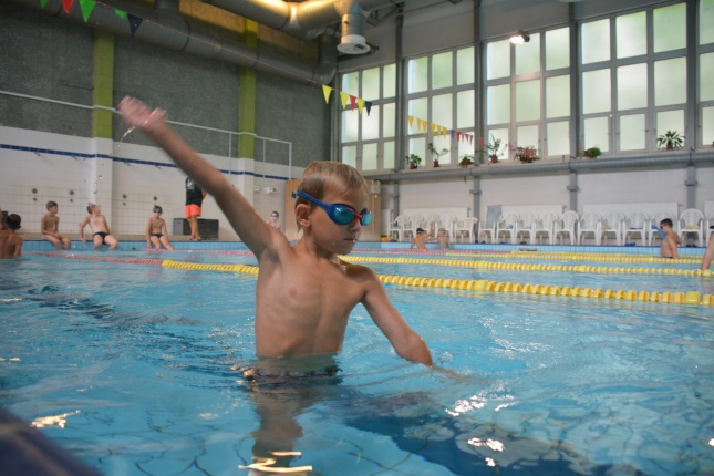 Úszó tábor az Arany János Gimnáziumban