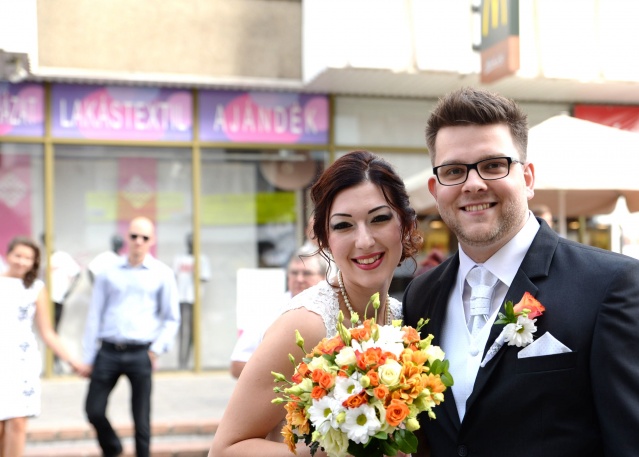 Tévés lagzi a belvárosban