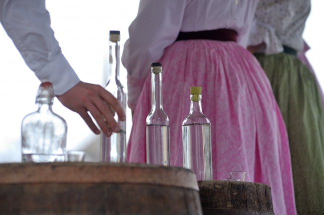 Pálinkanap a múzeumfaluban - fotó Szarka Lajos