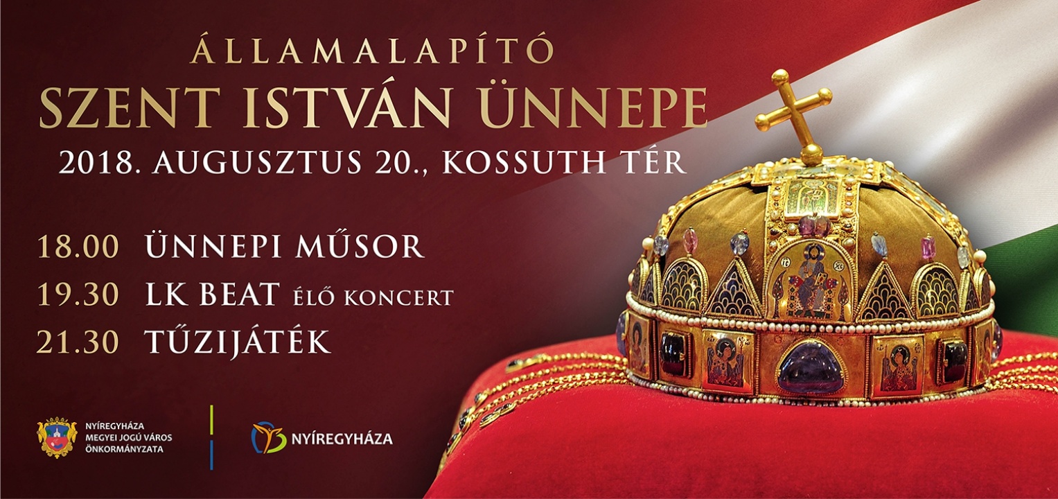 Boldog születésnapot, Magyarország! – Ünnepi programok és tűzijáték Nyíregyházán!