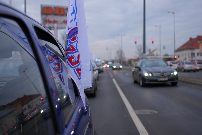 Szakszervezetek demonstráltak
