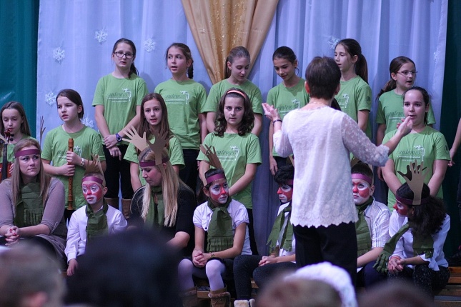 Karácsonyi ünnepség a Bárcziban