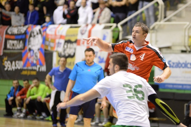 Nyíregyházi KC-FTC férfi kézilabda meccs