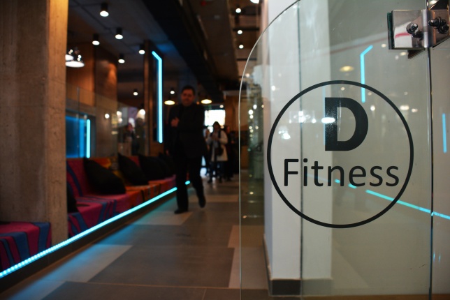 D Fitness Center átadó 