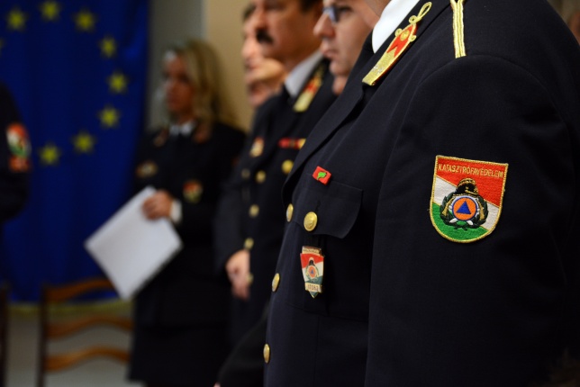 Katasztrófavédelem sajtótájékoztató