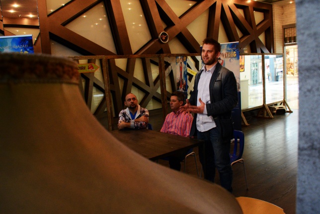 Tavaszi Divat Show a Nyírplaza-ban (sajtótájékoztató)