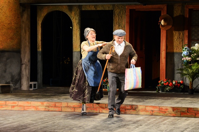 Égig Érő Fű című színdarab próba a VMKK-ban