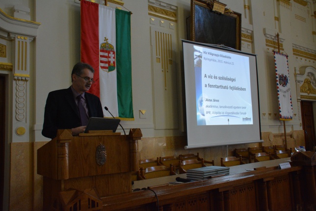 Víz Világnapja a Megyeházán