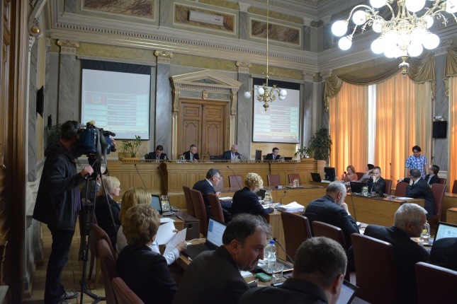 Közgyűlés a Városházán