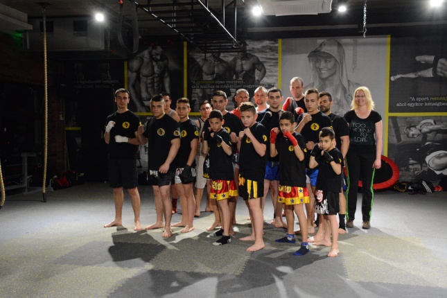 Edzés Kunkli Tivadarral a D Fitness-ben