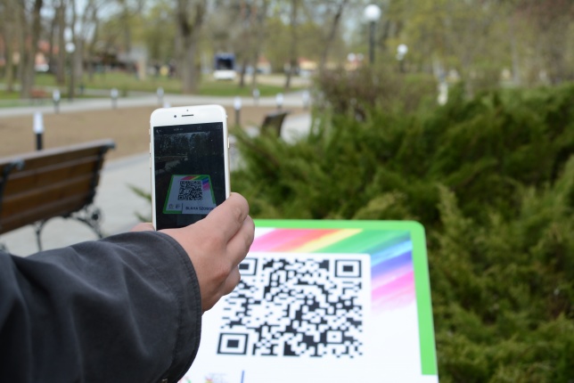 QR kódokkal informálódhatunk Sóstógyógyfürdőn