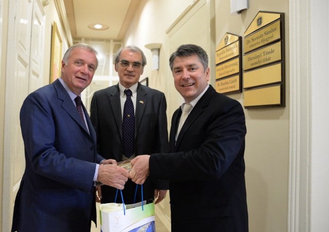 Osztrák nagykövet a Városházán