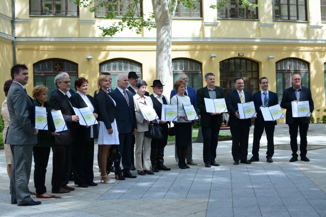 Értéktár díjak átadása a Városházán