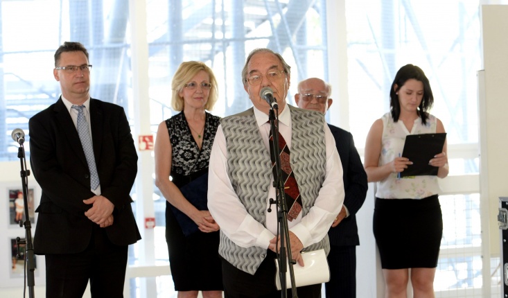 Kiállításmegnyitó Gyuka Ferenc munkáiból