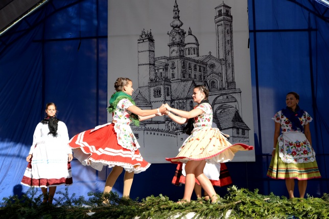 Késmárkon lépett fel a Szabolcs Néptáncegyüttes