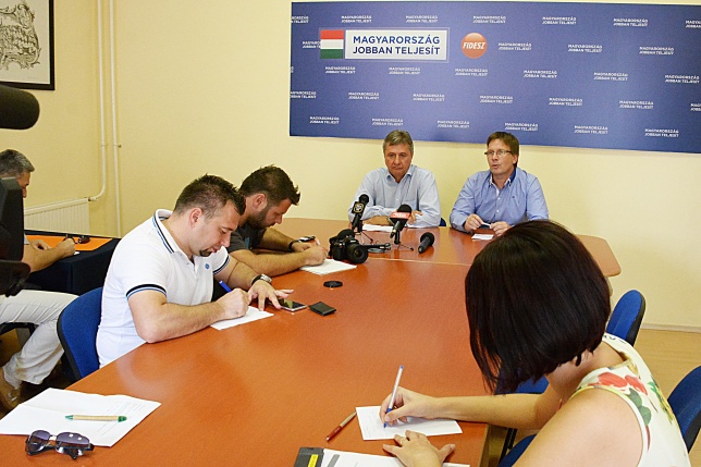 Fidesz sajtótájékoztató