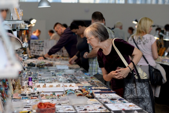 Nezetközi Ásványbörze a VMKK-ban