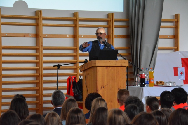 Drogprevenciós előadás a Kölcseyben