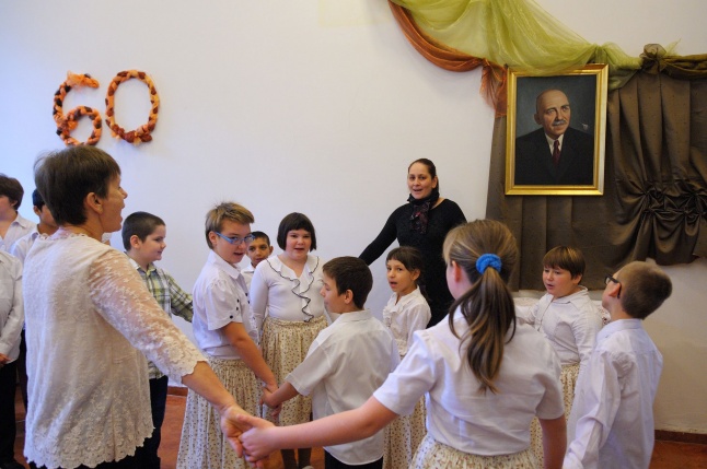 60 éves évforduló a Bárczi iskolában