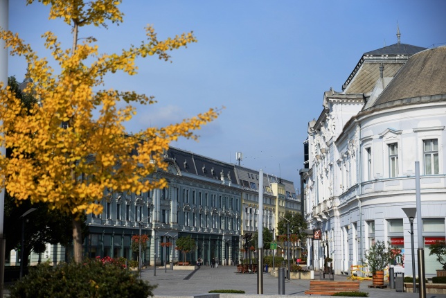 Belvárosi séta az őszi napsütésben