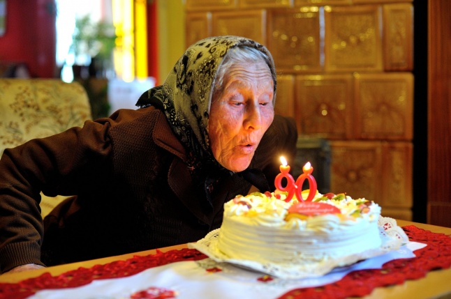 Szépkorú köszöntése