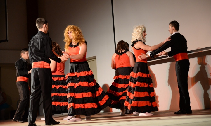 A Bánki Donát Műszaki Középiskola szalagavató műsorából