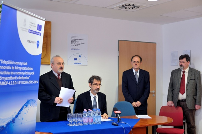 Települési Szennyvízek Innovatív Tisztítása projektzáró
