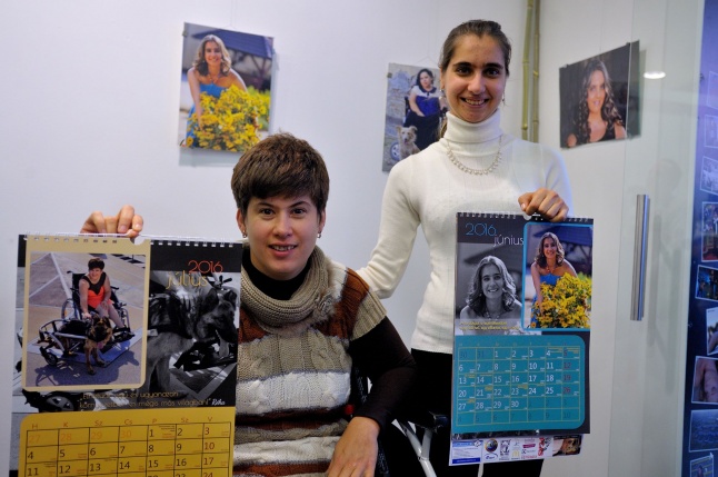 Jótékonysági falinaptár bemutatója