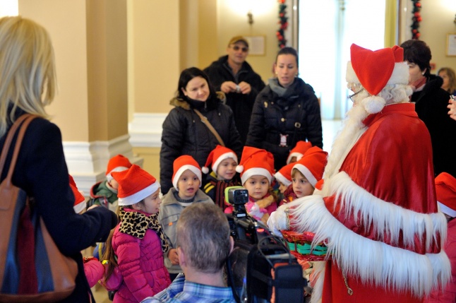Mikulás a Városházán