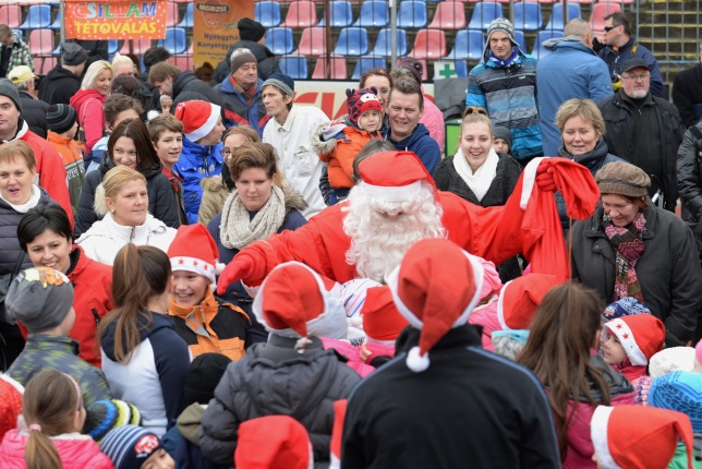 Mikulás futás Nyíregyházán