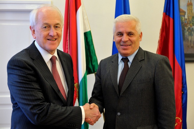 Dél-Afrikai nagykövet a Városházán