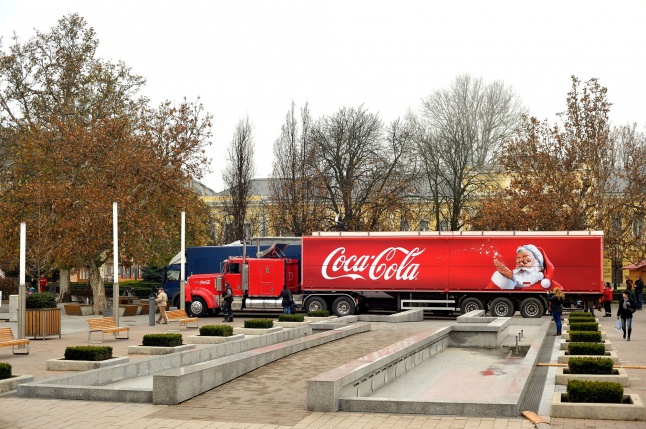 Coca-Cola Karácsonyi Karaván Nyíregyházán