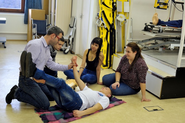 Egészségügyi gyakorlat a főiskolán