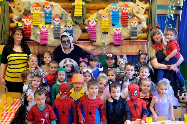 Farsangolás a Margaréta óvodában