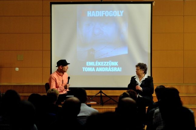 A hadifogoly -  Vujity Tvrtko előadása Nyíregyházán