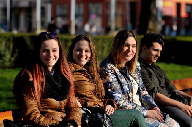 Tavasz a belvárosban