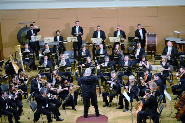 A Nemzeti Filharmonia Zenekar előadása a Kodályban