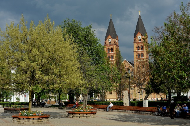 Tavaszi délután a belvárosban