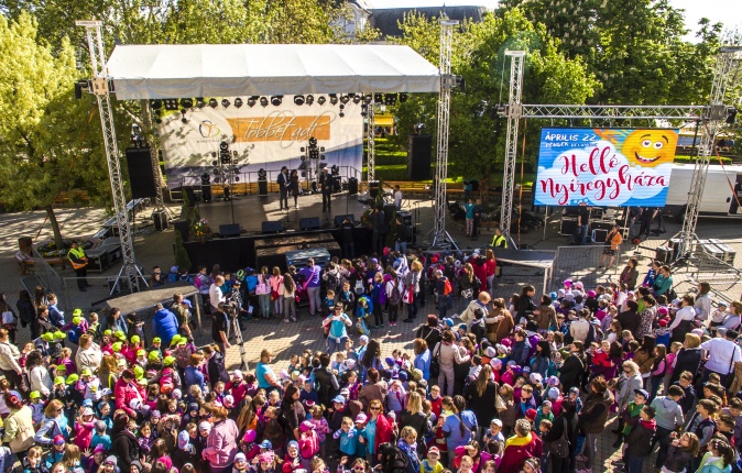 Hello Nyíregyháza megnyitó (Légi felvételek)