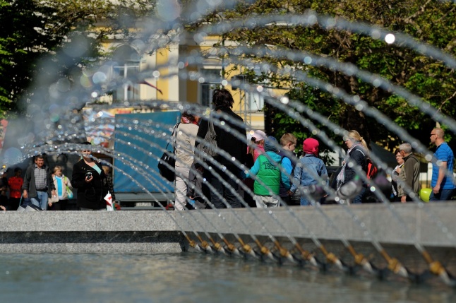 Működnek a szökőkutak