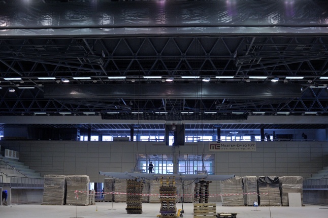 Épül a Continental Aréna