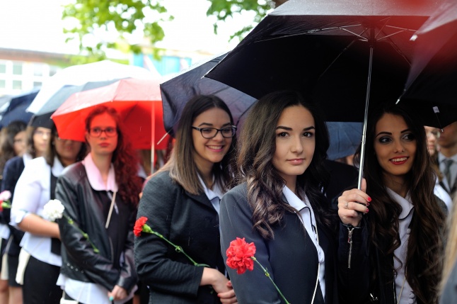 Ballagás a Kölcsey gimiben 2016