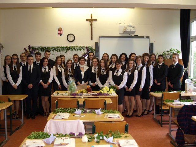 Végzősök ballagása a Szent Imrében I.