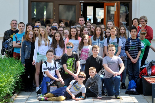 Lengyel diákok Nyíregyházán