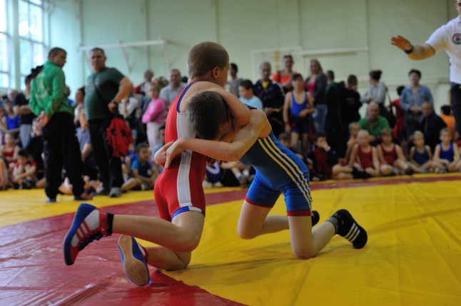 Birkózás a Zrínyi gimnáziumban