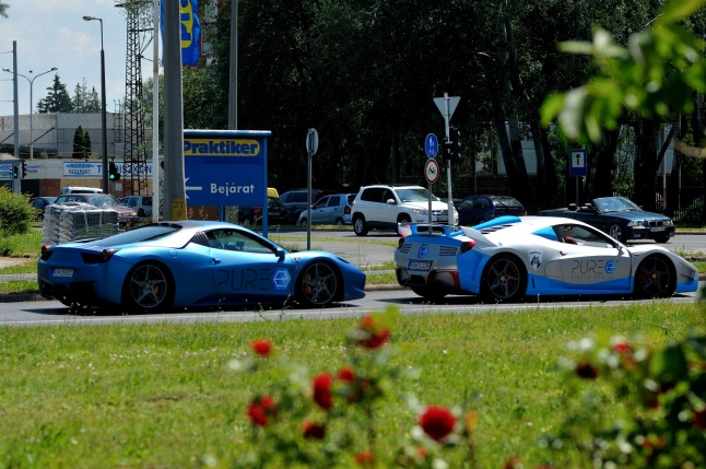 Szuperautók Nyíregyházán