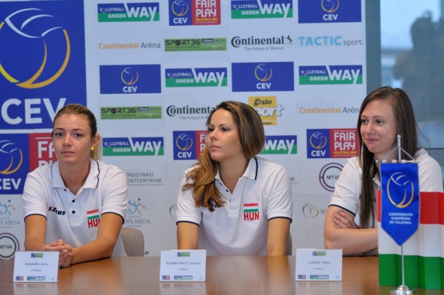 Nyíregyházán a női röplabda válogatott