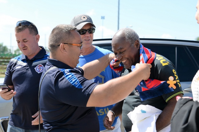 Világbajnok érkezett a Bozsik Akadémia edzésére