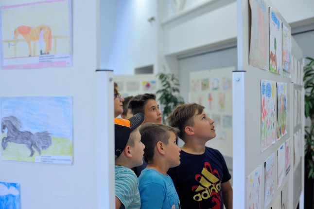 Rajzkiállítás a Rotary szervezésében