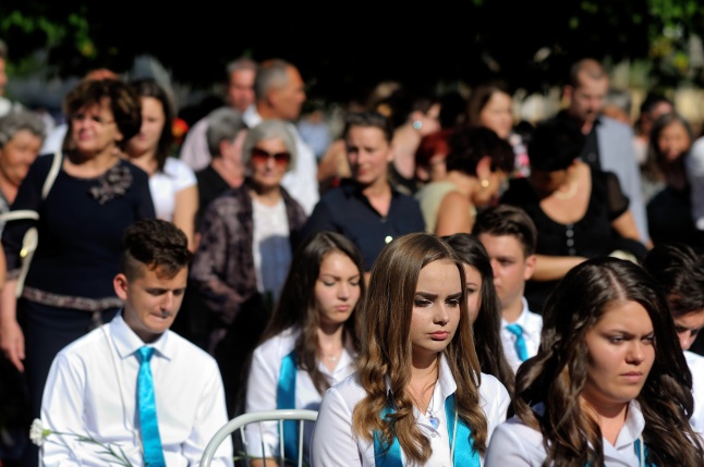 Ballagás a Móra iskolában